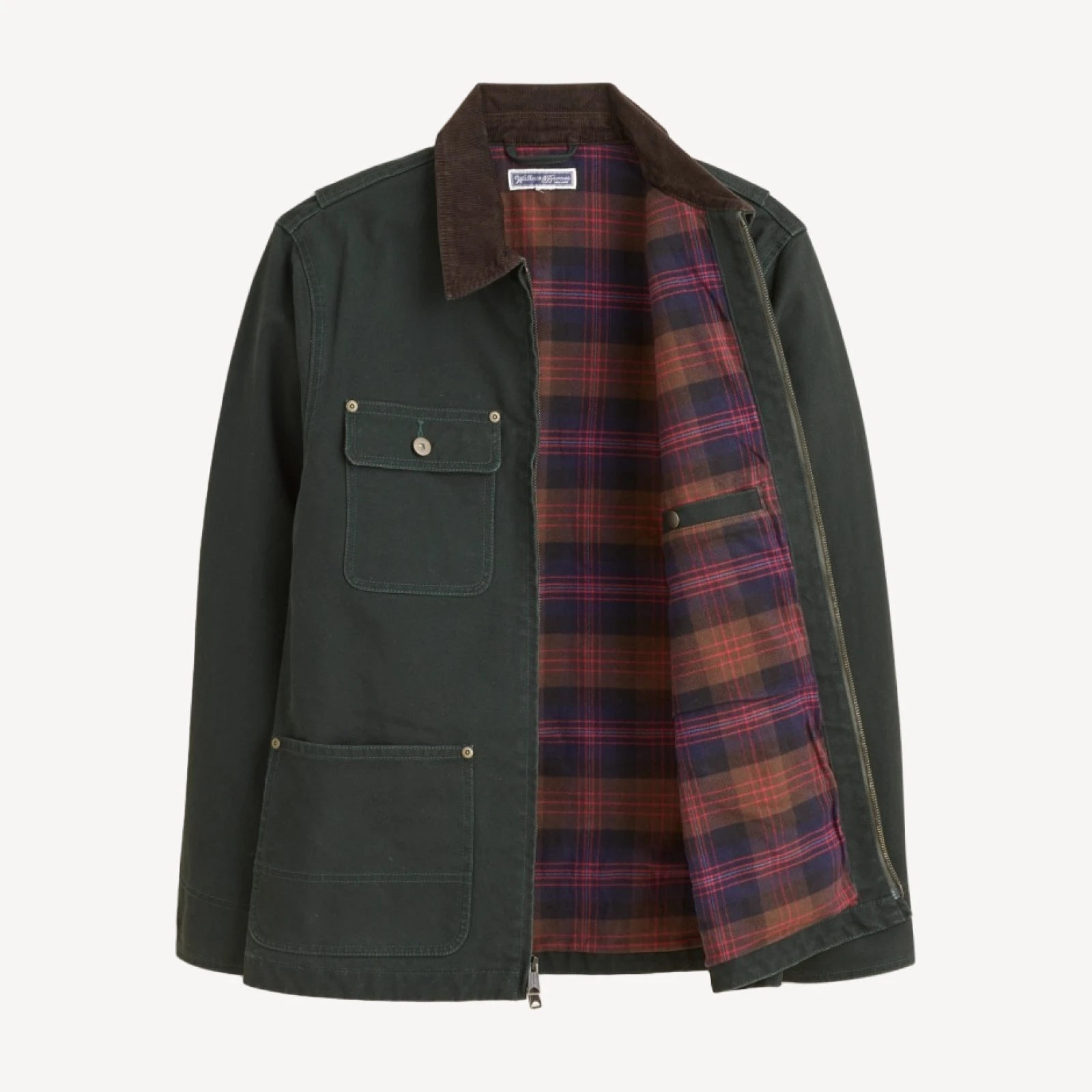 Wallace & Barnes duck canvas utility jacket