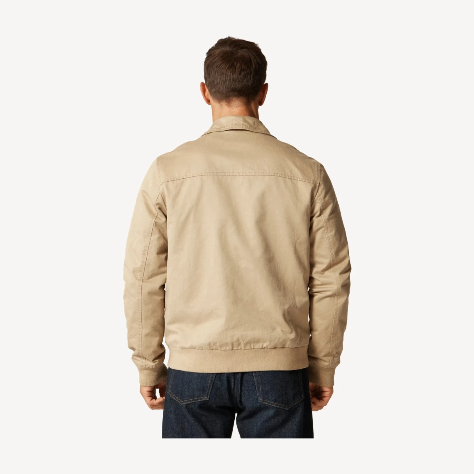 Wallace & Barnes flight jacket in cotton chino