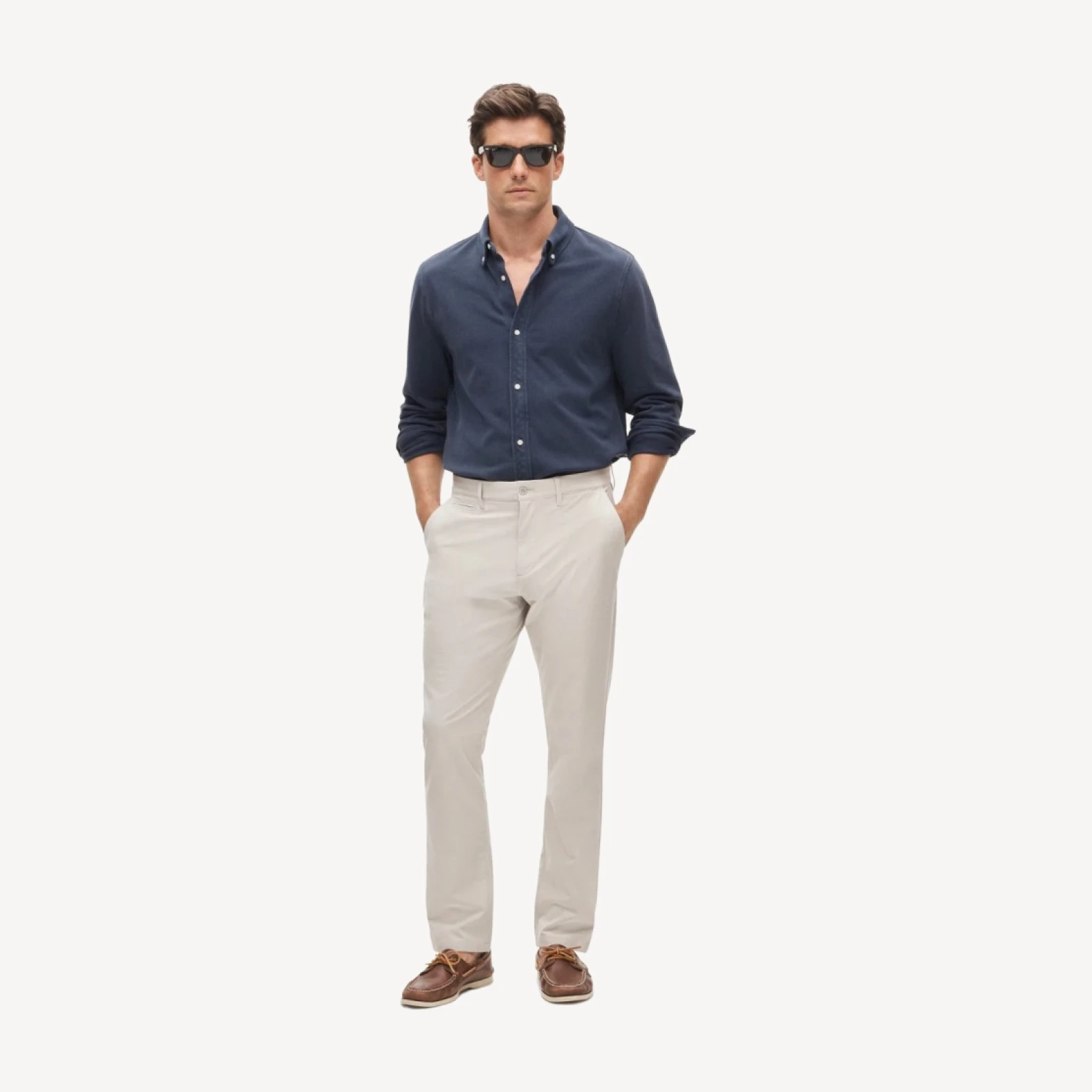 Athletic Straight-fit tech pant