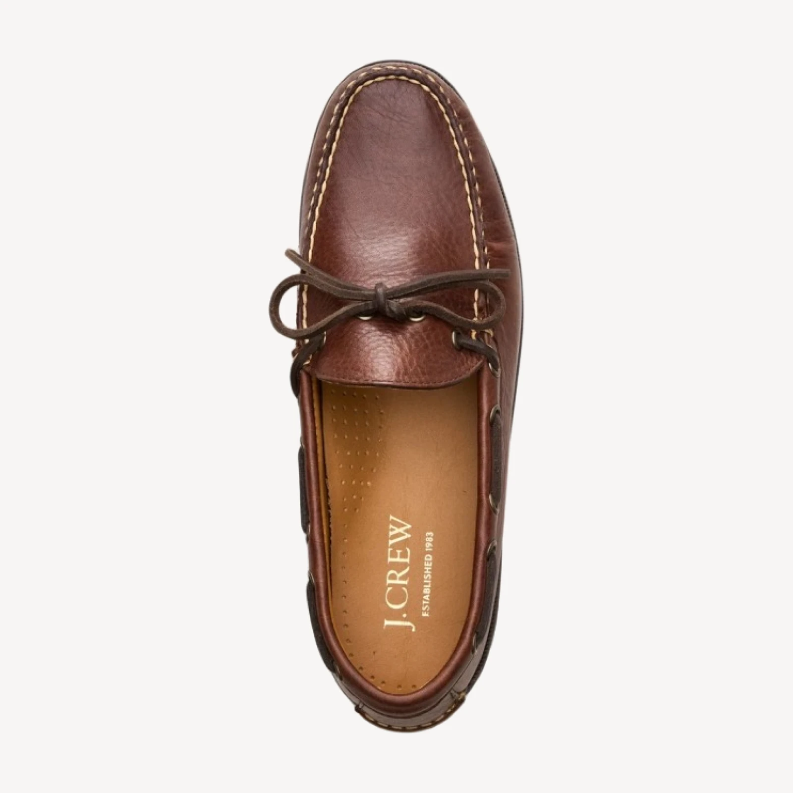 Lake shoes in leather