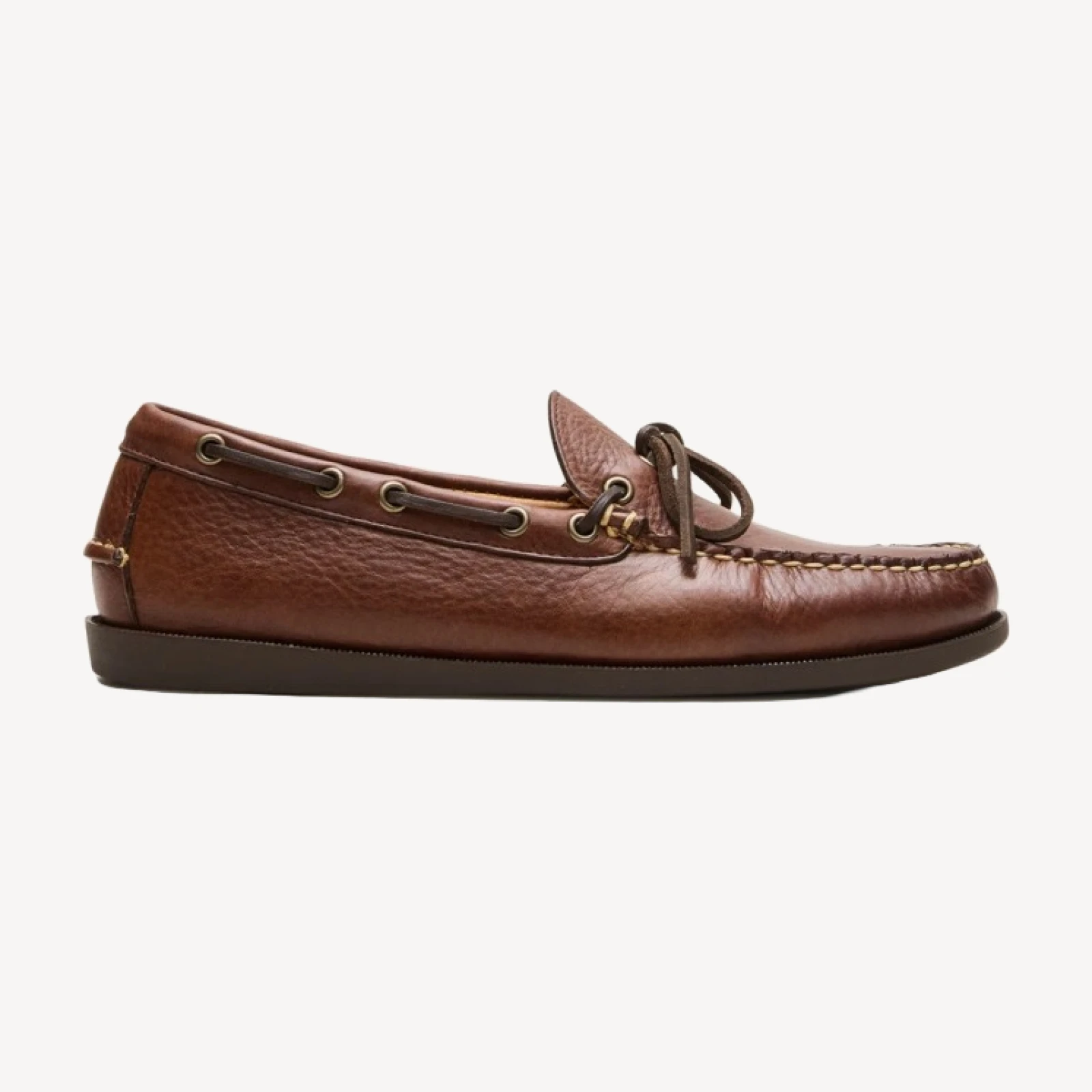 Lake shoes in leather