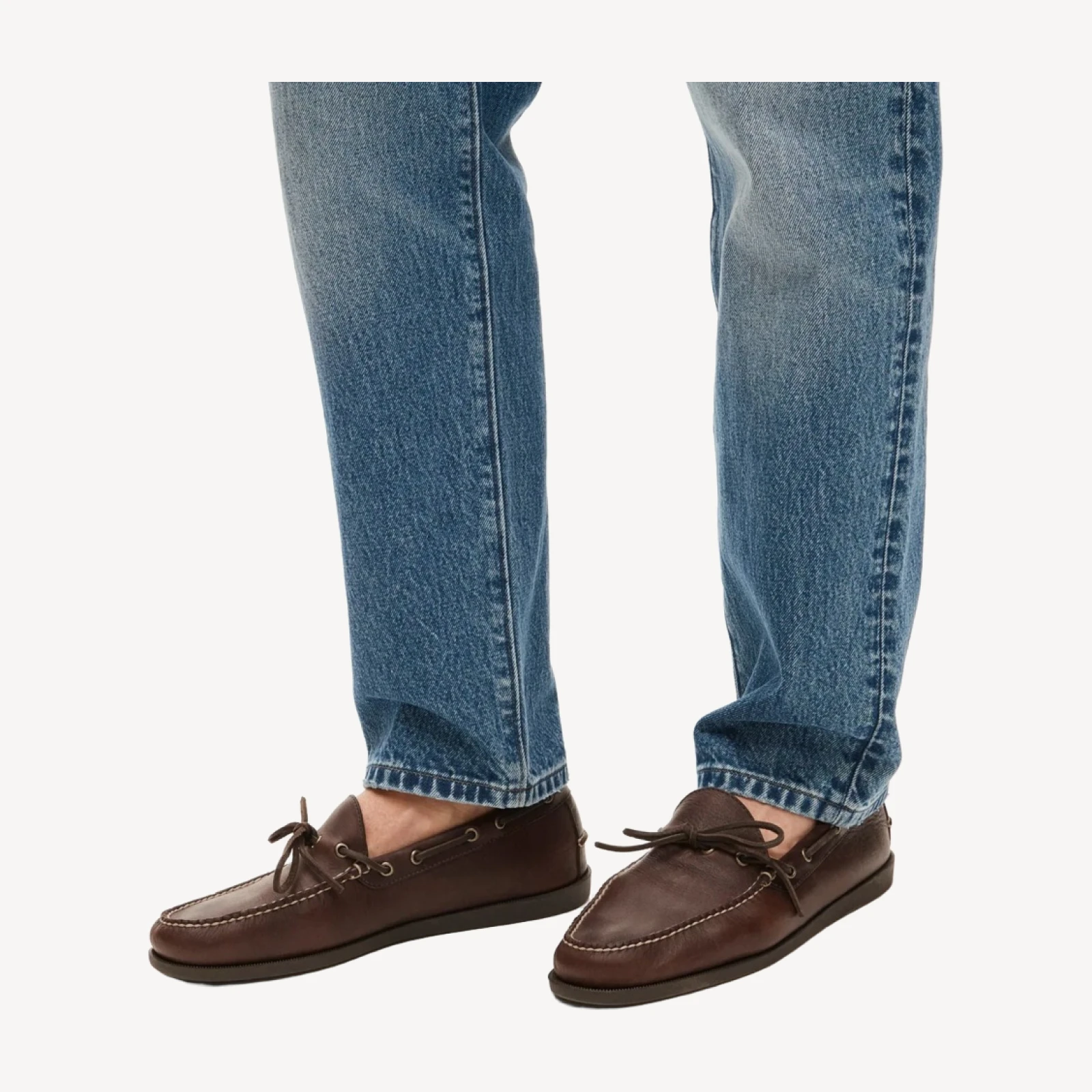 Lake shoes in leather