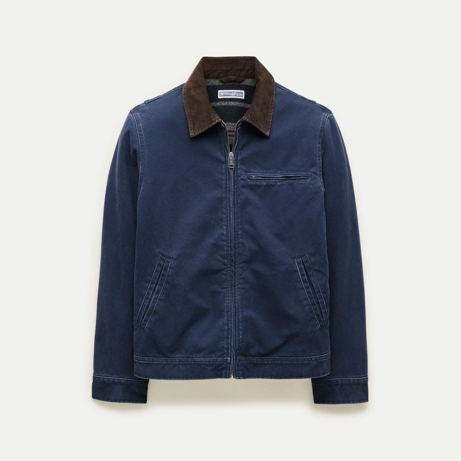 Wallace & Barnes lined canvas work jacket