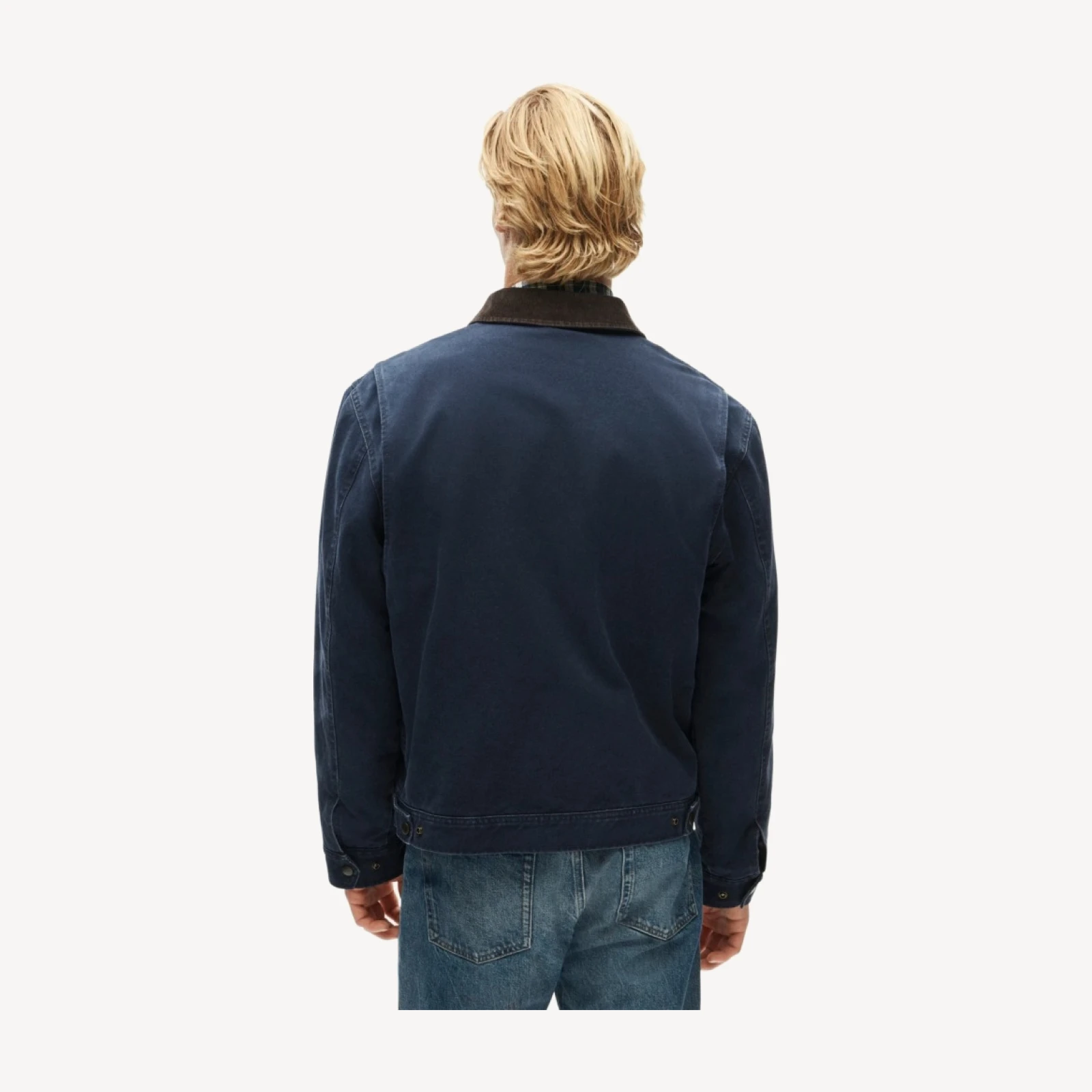 Wallace & Barnes lined canvas work jacket