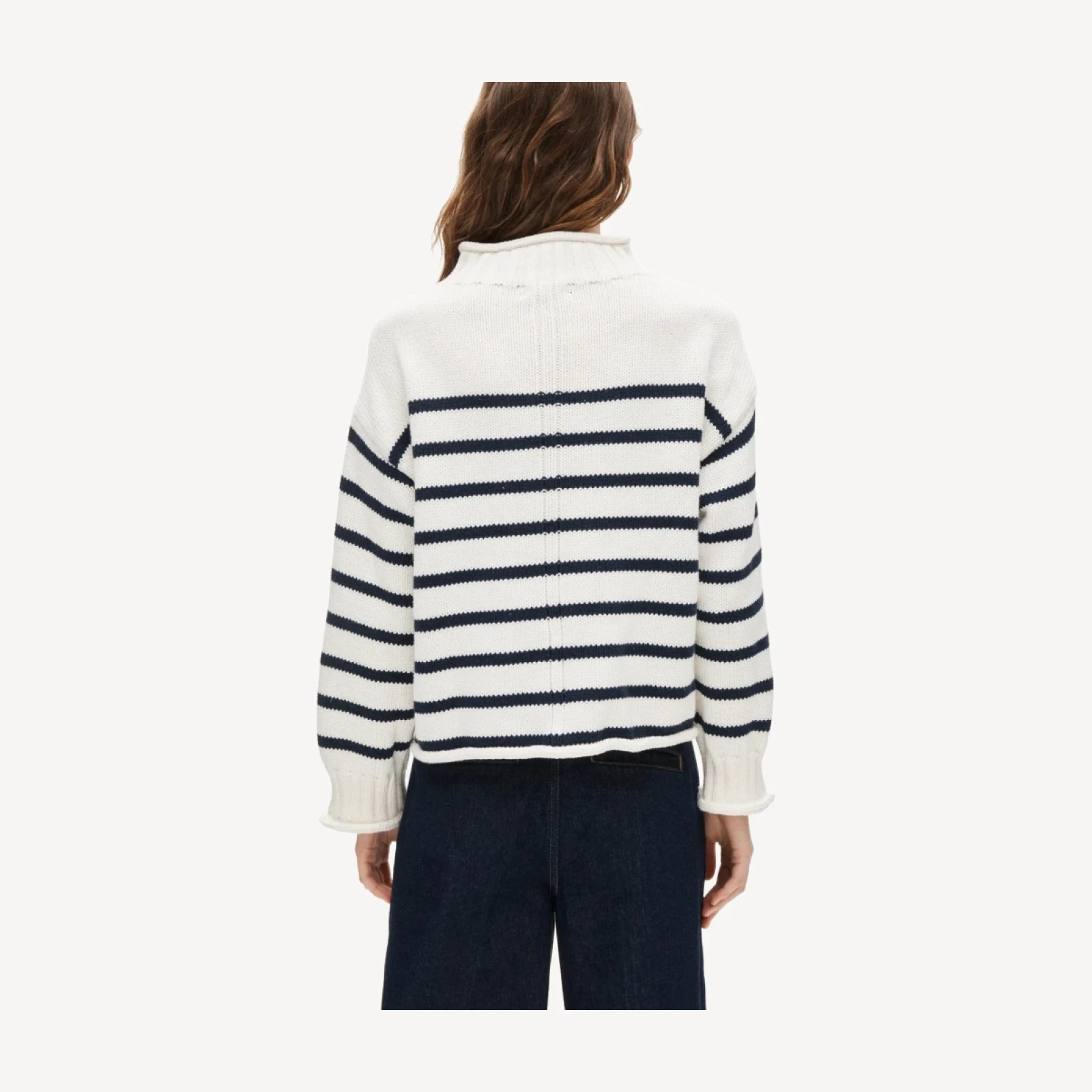 2025 Rollneck™ sweater in stripe