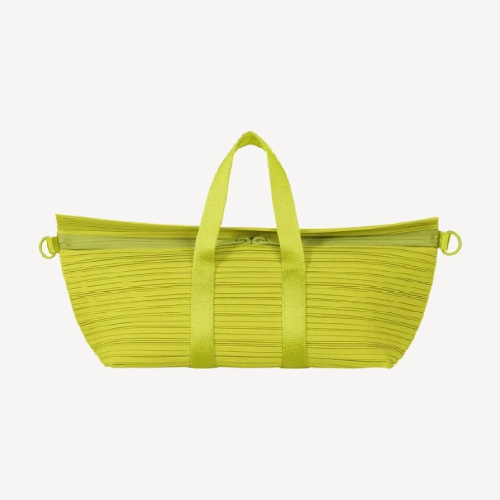 PLEATS BOSTON BAG