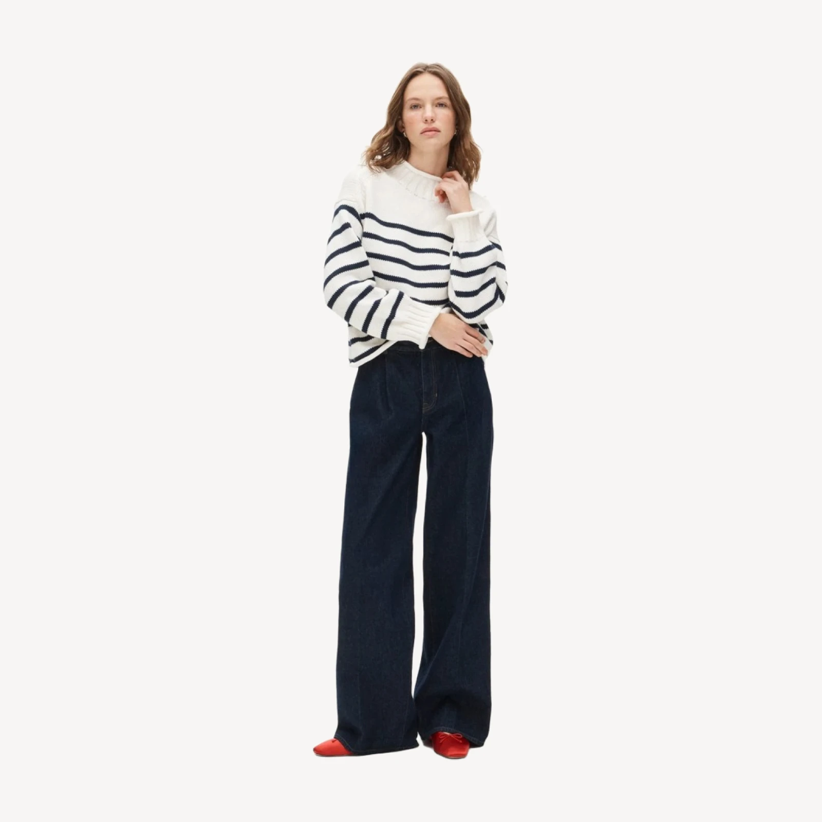 2025 Rollneck™ sweater in stripe