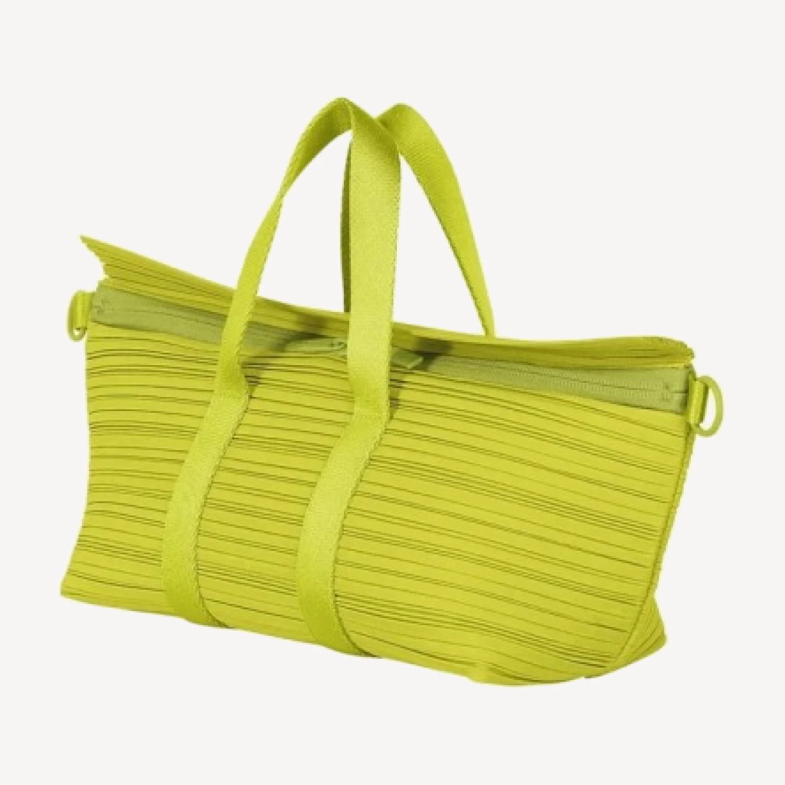 PLEATS BOSTON BAG