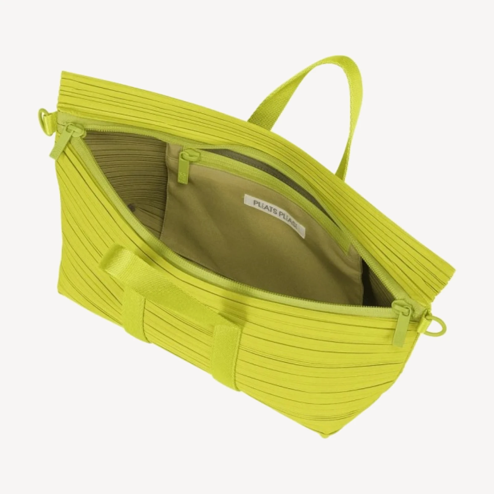 PLEATS BOSTON BAG