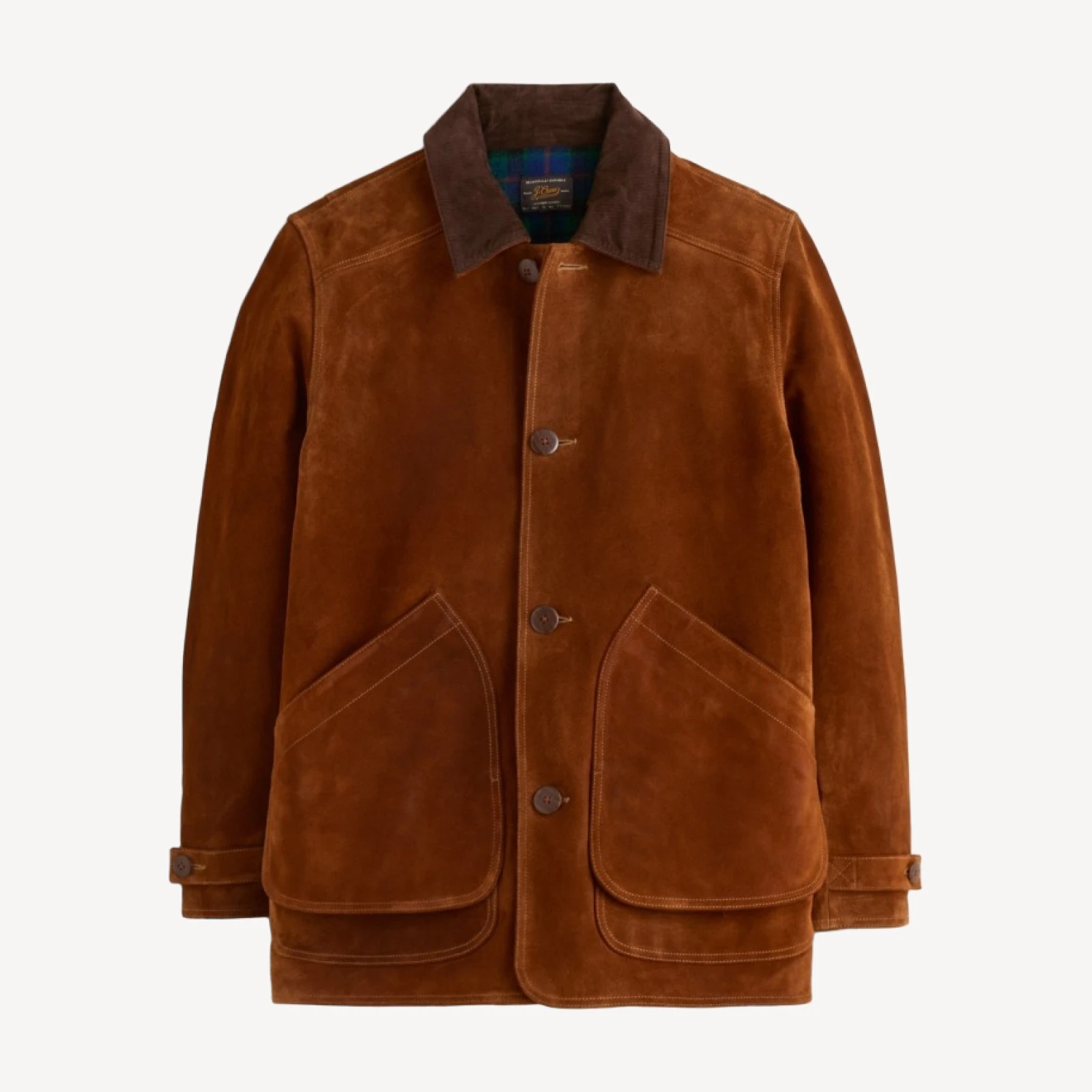 Men's Barn Jacket™ in Italian suede