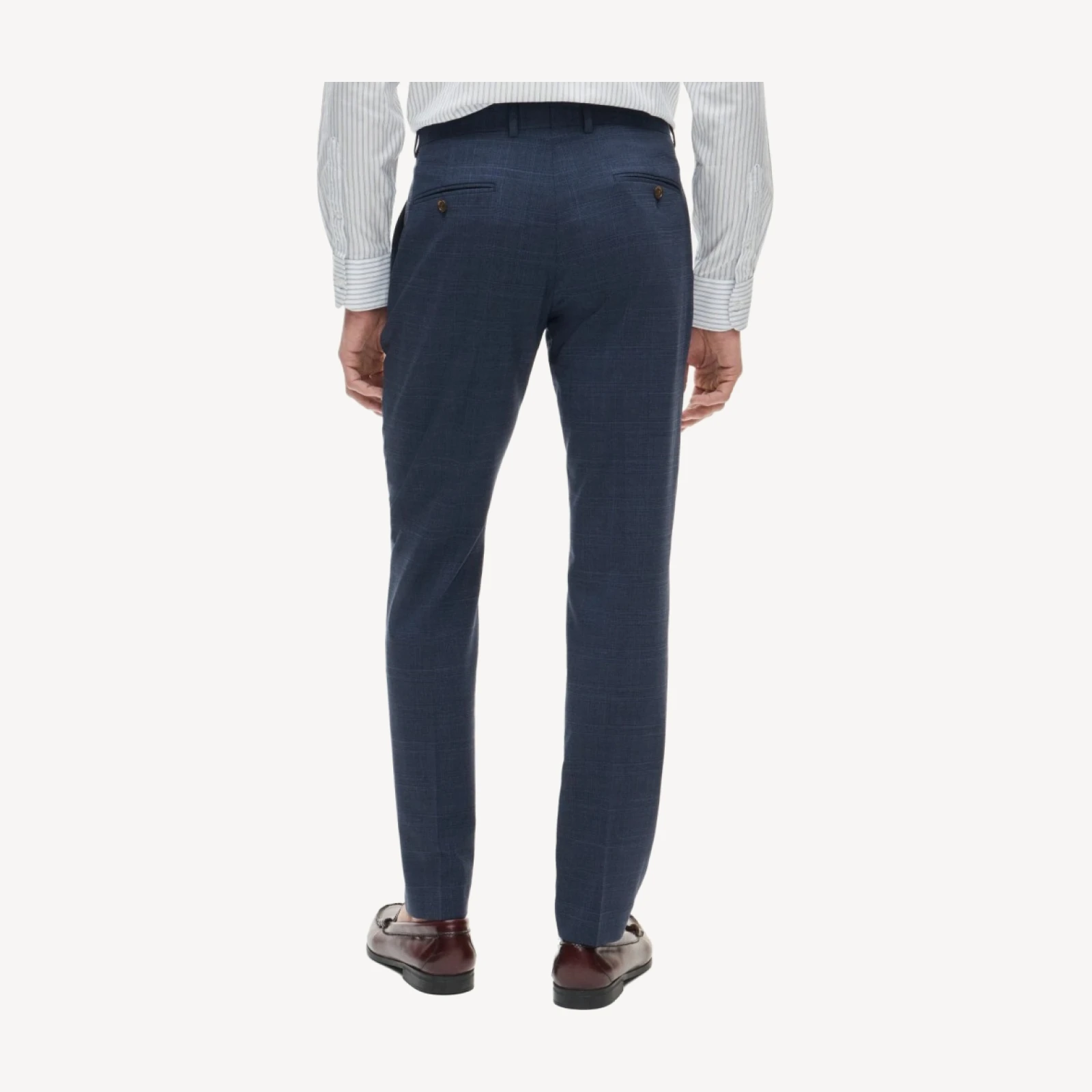 Ludlow Traveler Slim-fit suit pant in Italian stretch wool blend