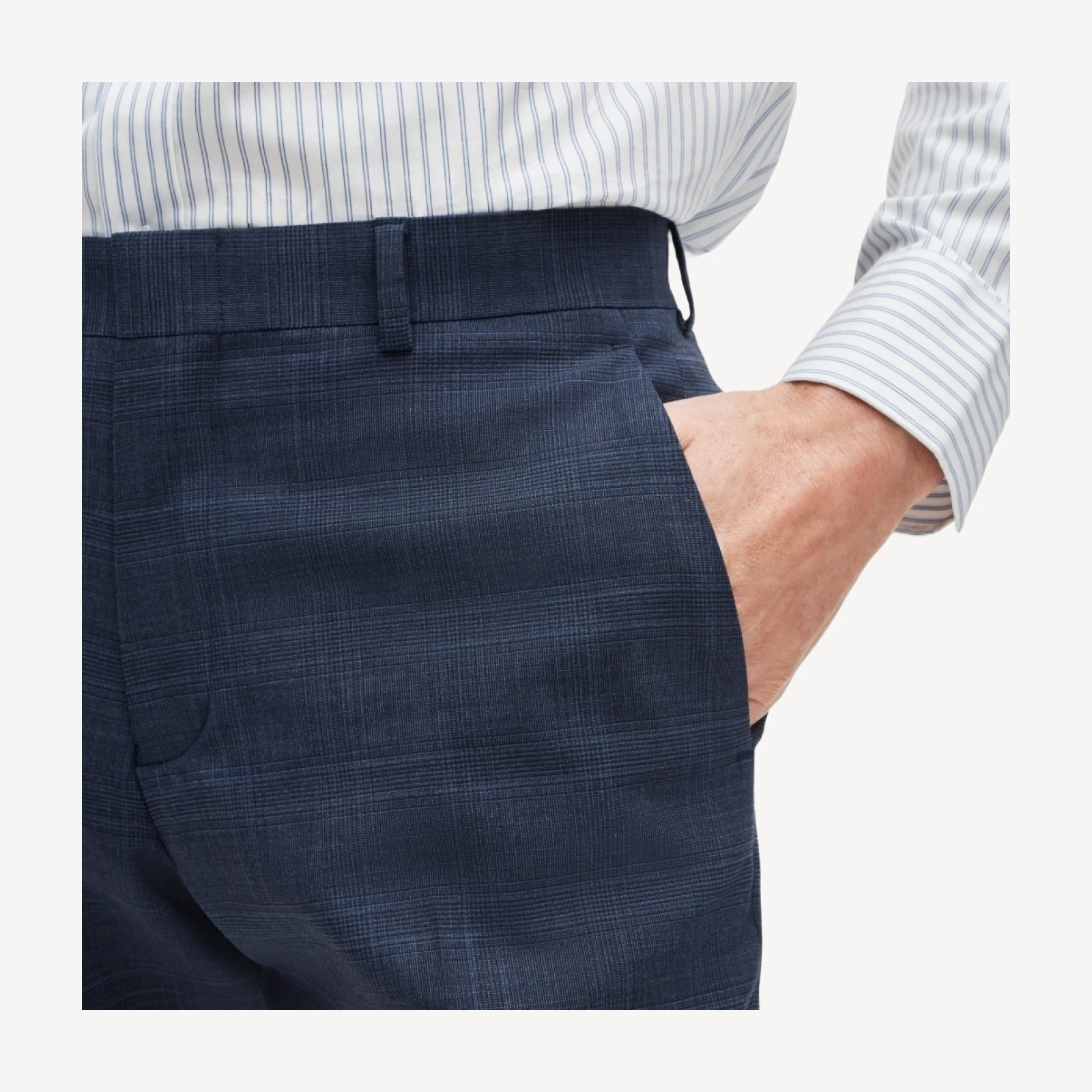 Ludlow Traveler Slim-fit suit pant in Italian stretch wool blend