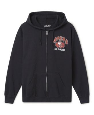 Junk Food Clothing Unisex Nfl San Francisco 49ers City Edition Crest Zip Up Hoodie