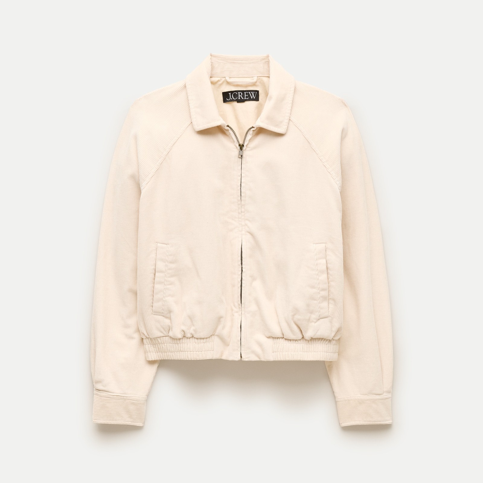Bomber jacket in corduroy