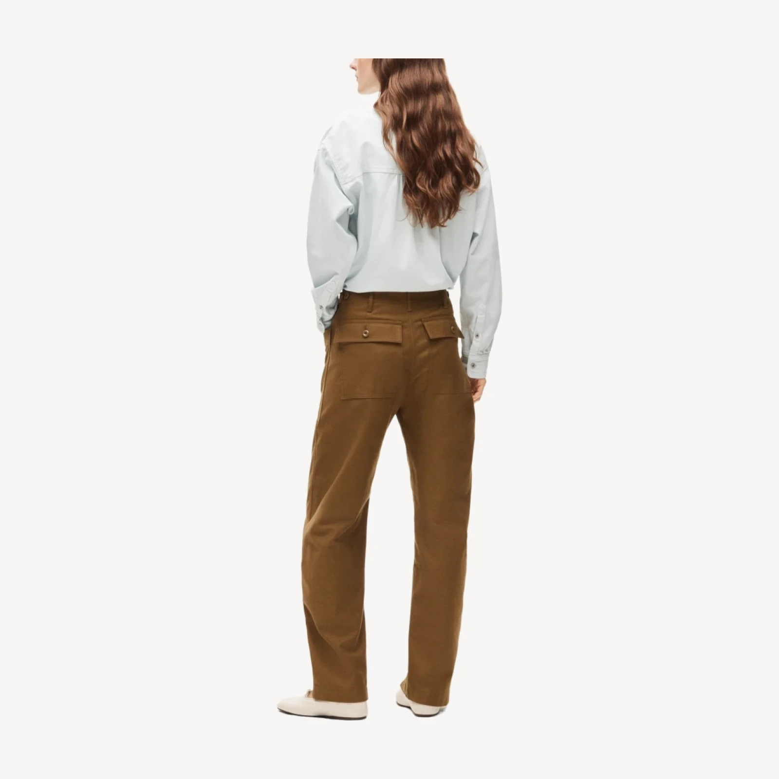 Zoe barrel pant with utility pockets