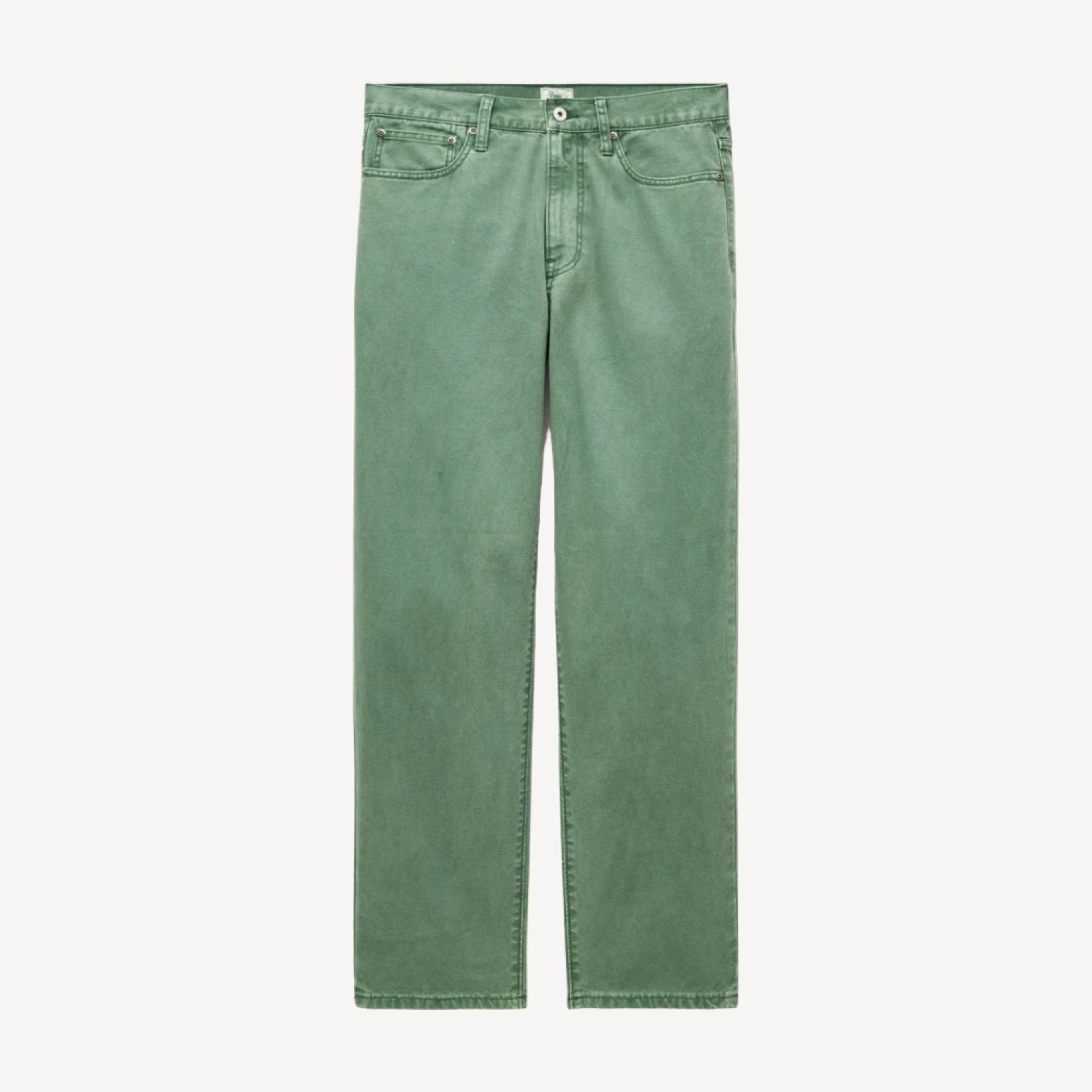 Classic Straight garment-dyed five-pocket jean