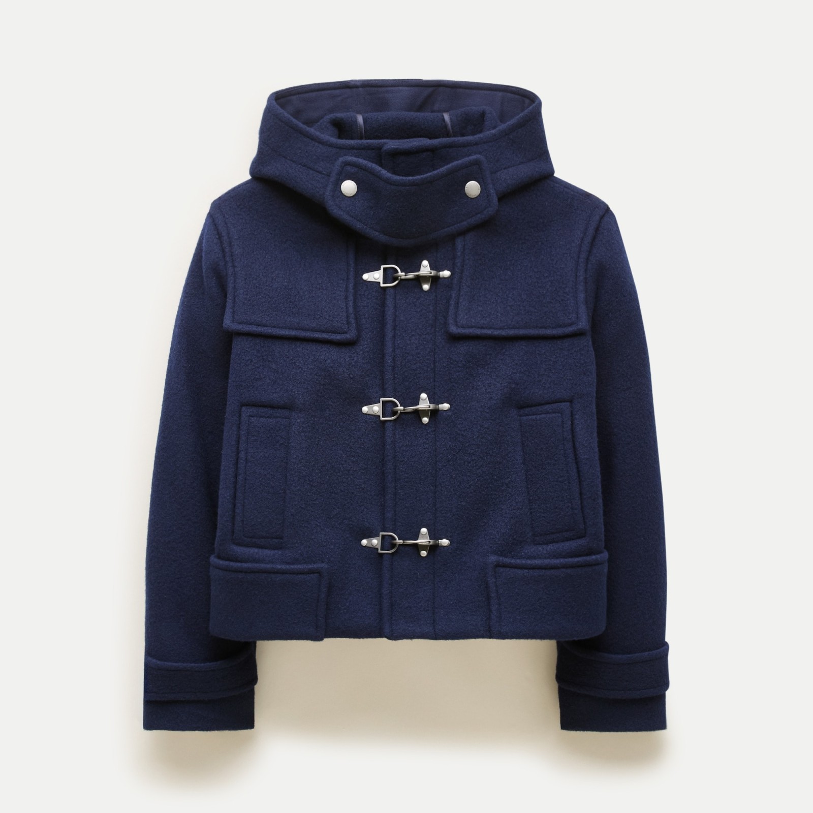 Eckhaus Latta x J.Crew duffle coat