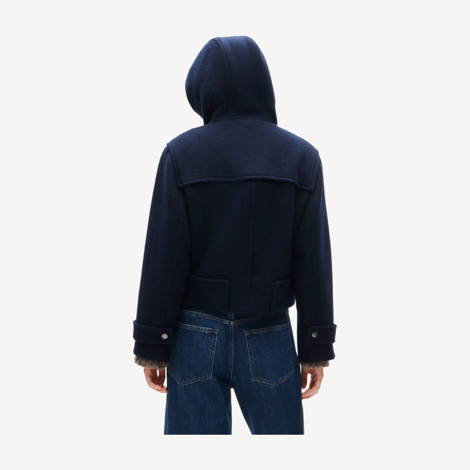Eckhaus Latta x J.Crew duffle coat
