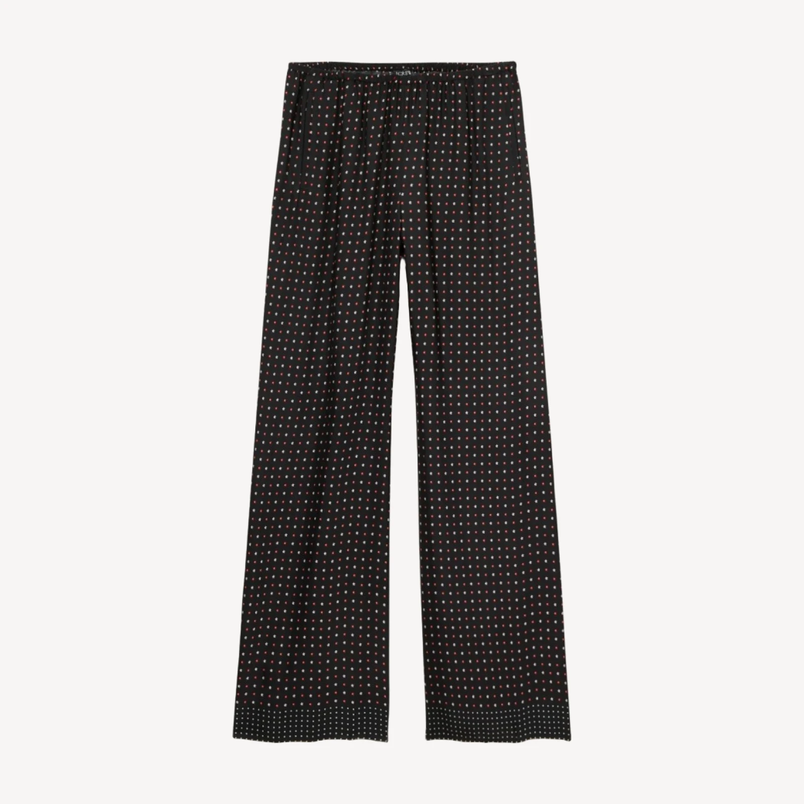 Cosmo pant in daisy-print viscose twill
