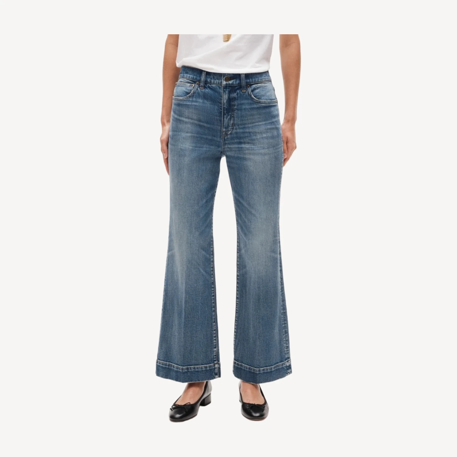 Charley kickout cropped jean