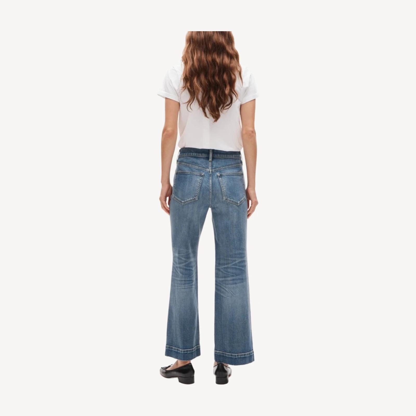Charley kickout cropped jean