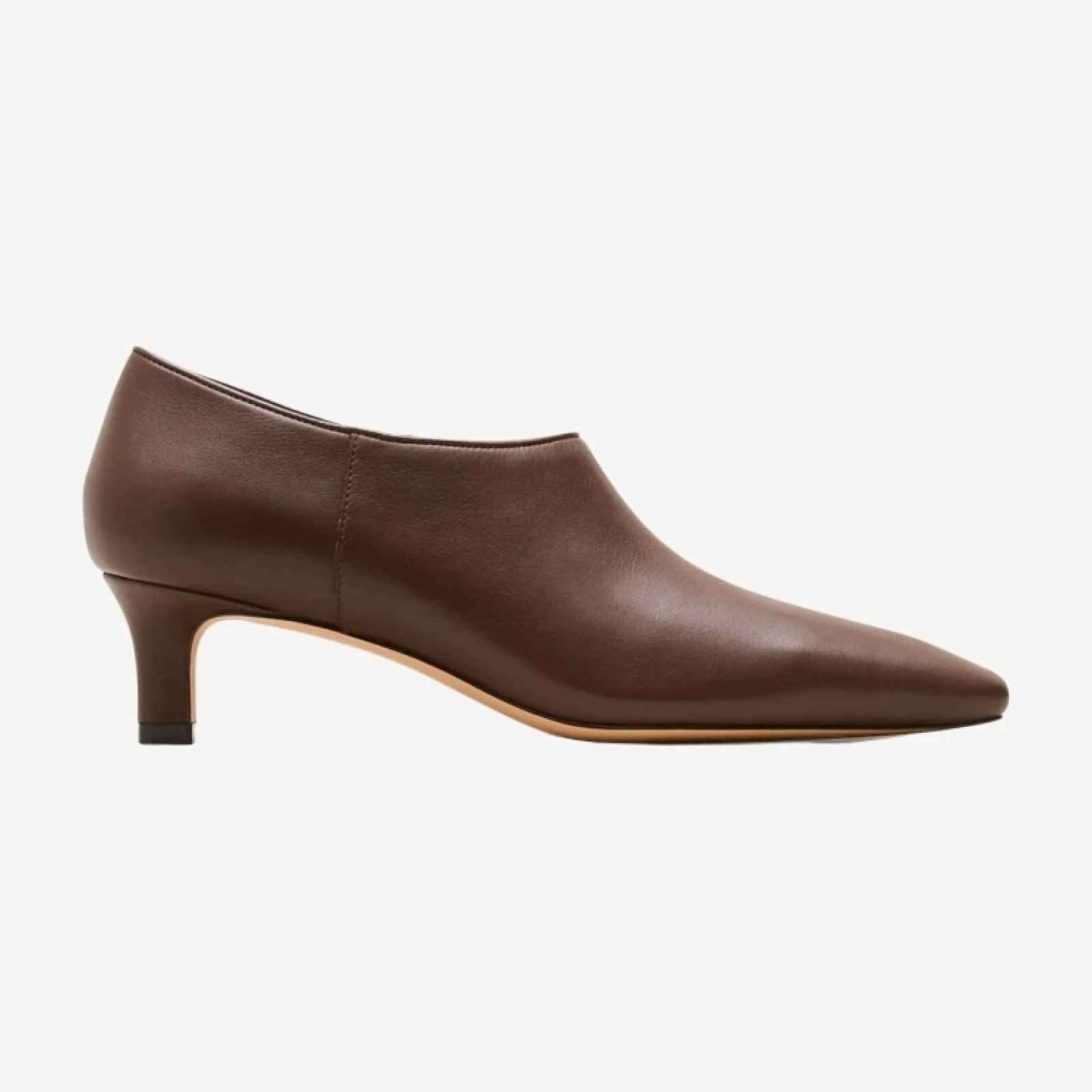 Sylvie low ankle boots in leather