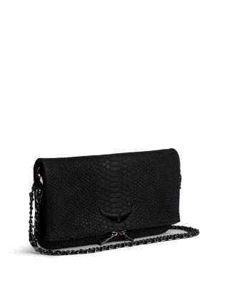 Zadig & Voltaire Rock Soft Savage Small Leather Handbag