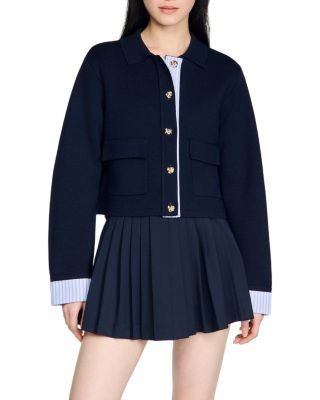Sandro Polo Cardigan