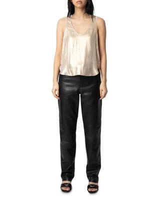 Zadig & Voltaire Tarys Satin Top