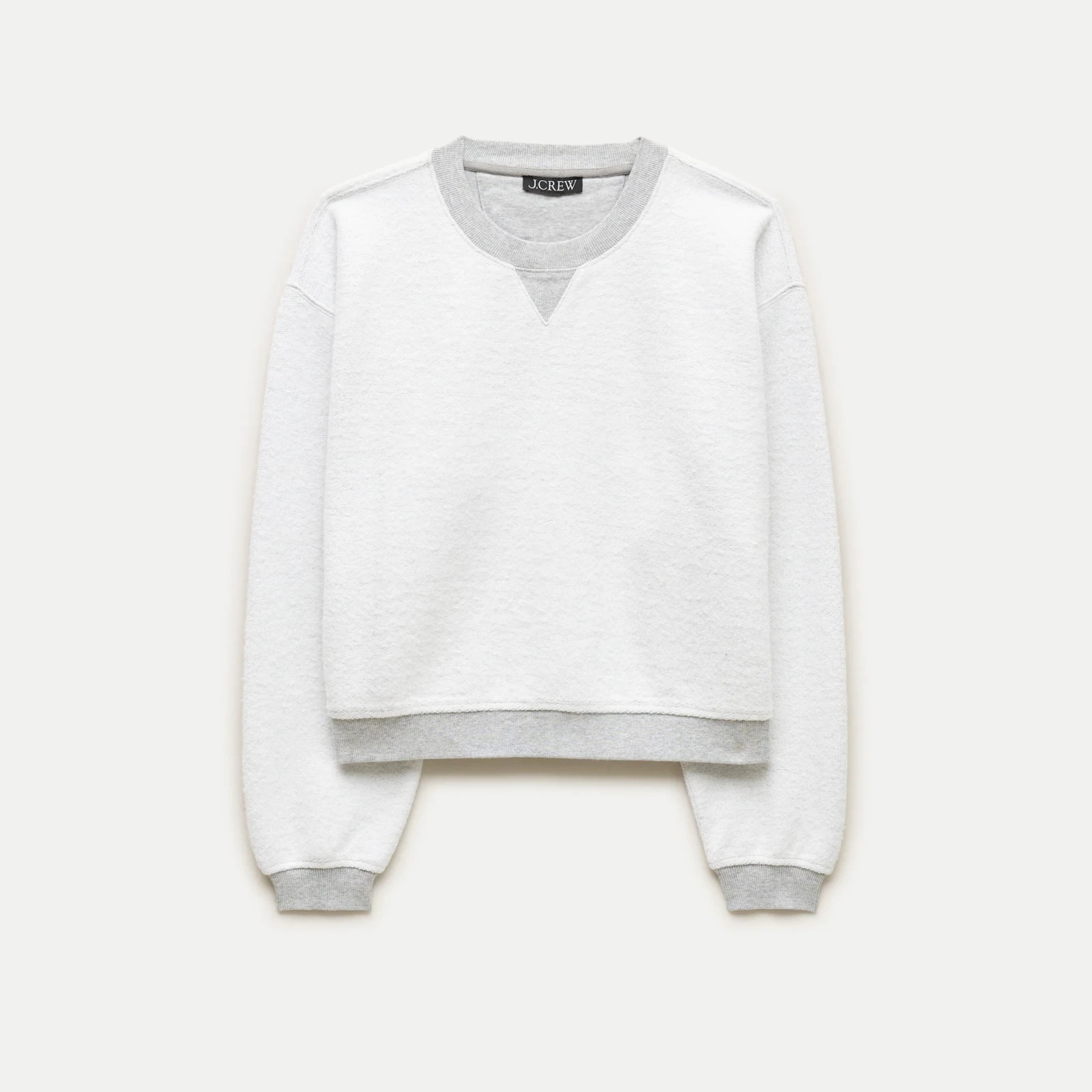 Vintage fleece inside-out crewneck sweatshirt