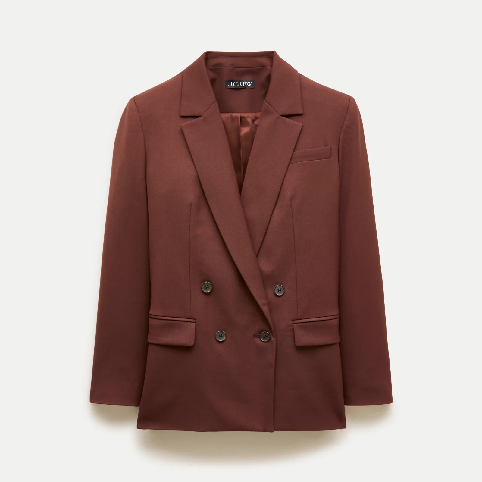 Agnes blazer in lightspun wool blend