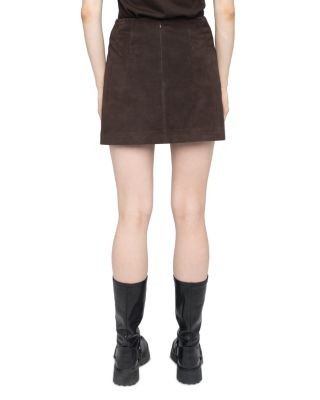 Zadig & Voltaire Jaime Suede Mini Skirt, photo 3