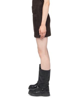 Zadig & Voltaire Jaime Suede Mini Skirt, photo 4