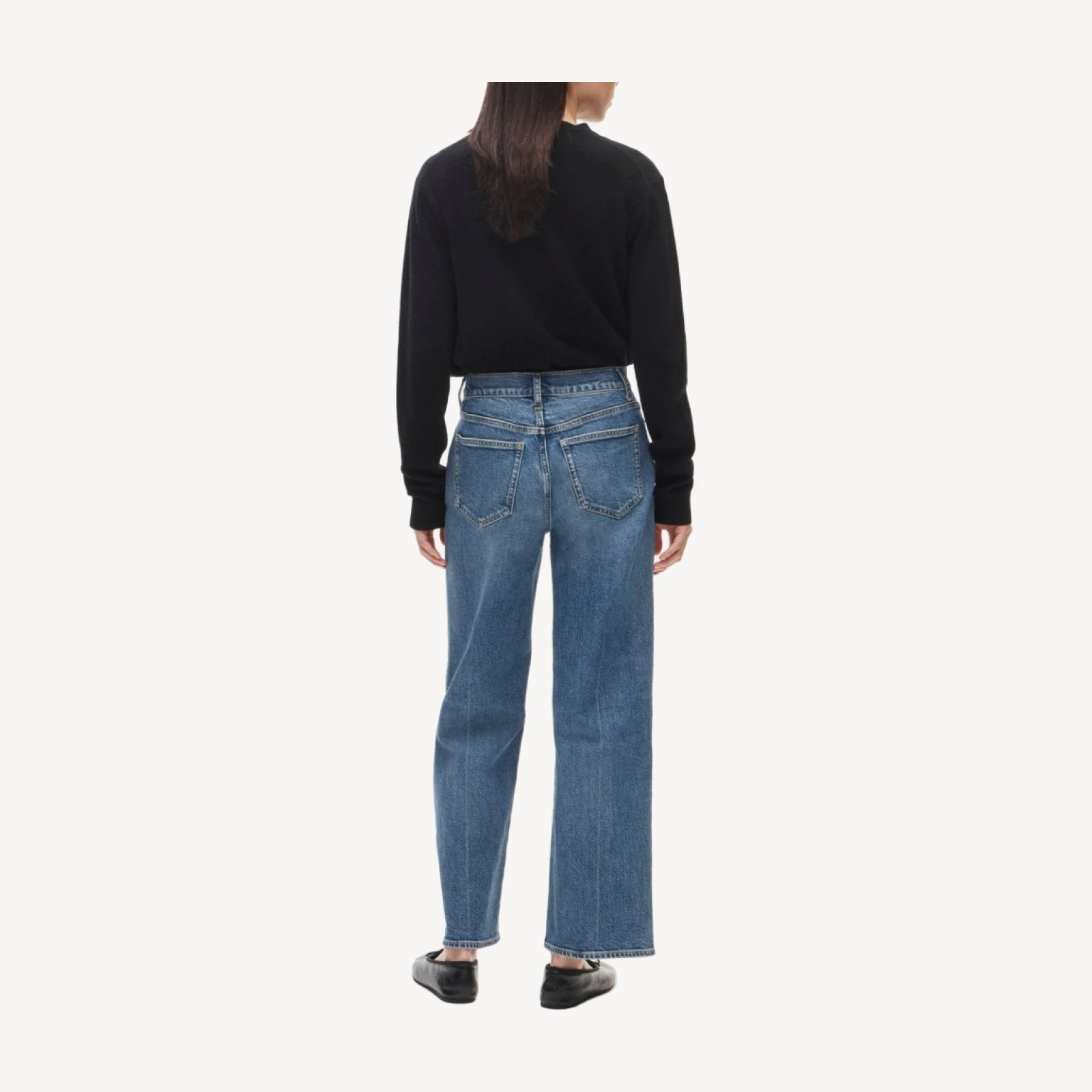 Slim-wide jean