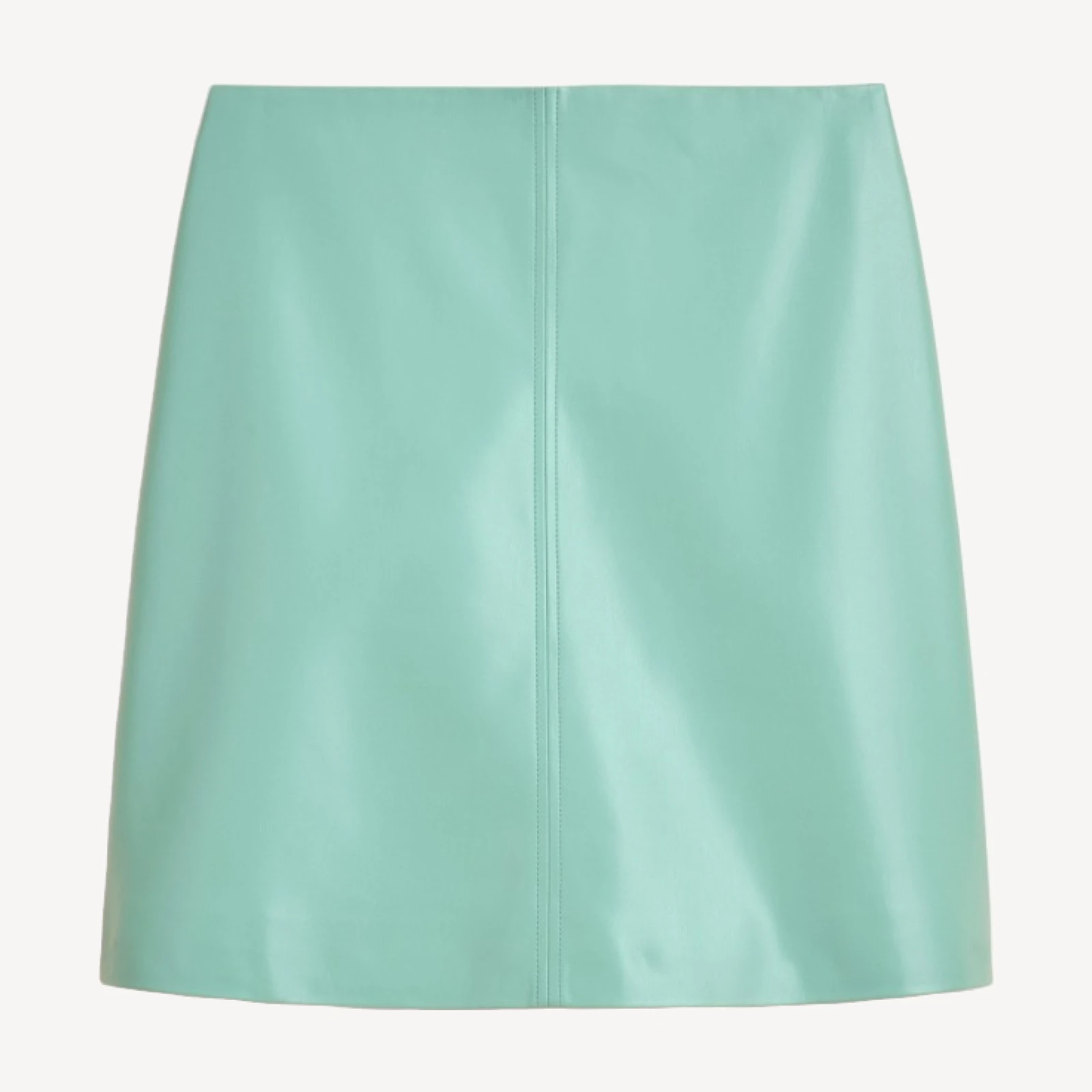 Fairfax skirt in faux leather