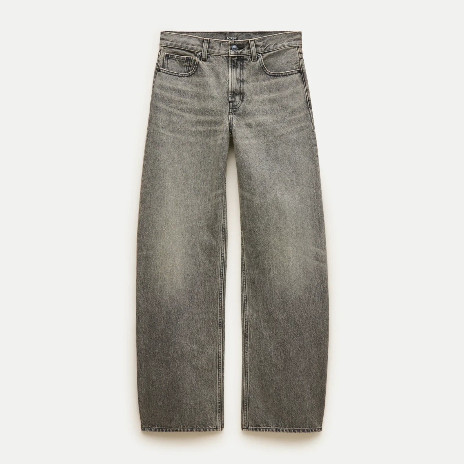 Exaggerated barrel jean
