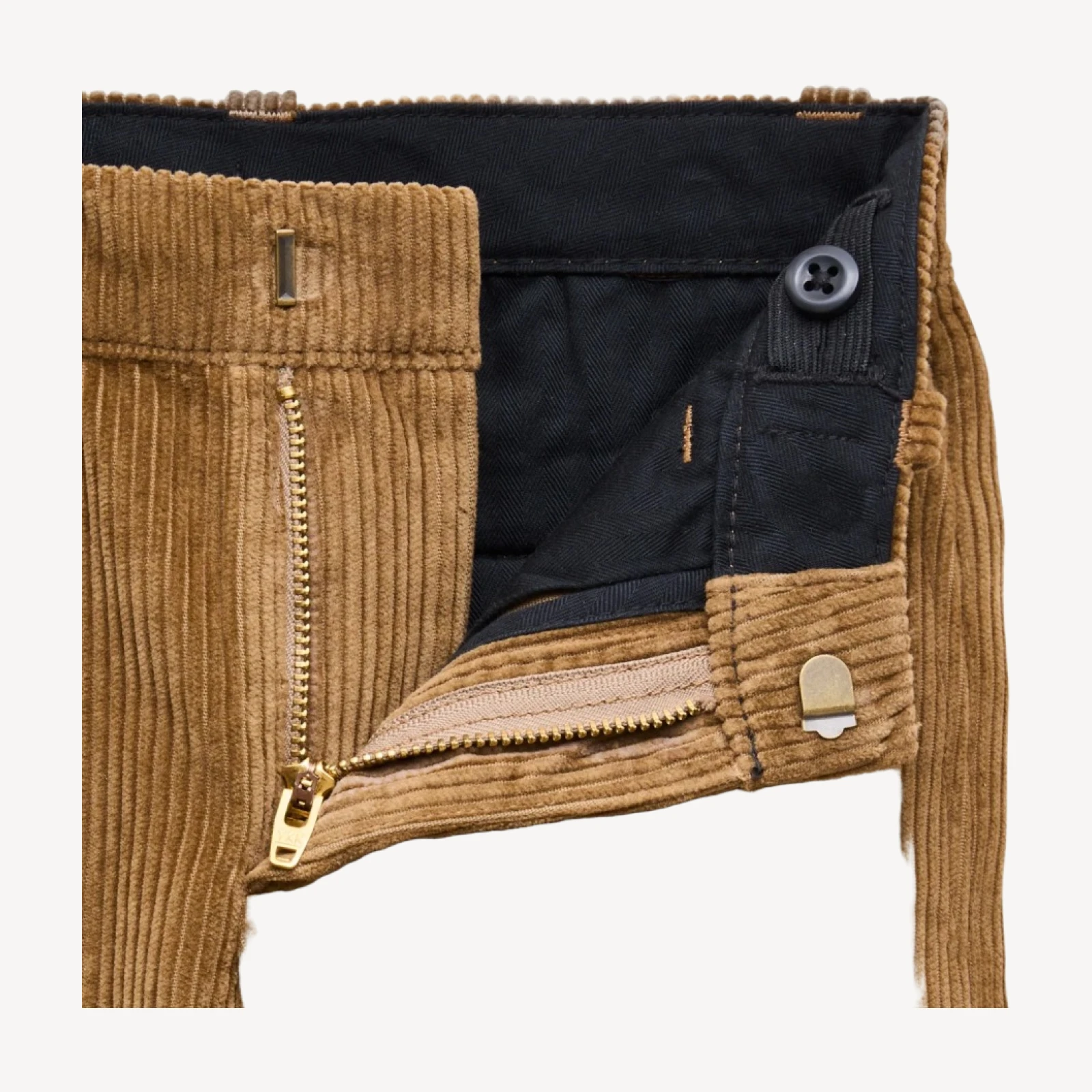 Classic-fit trouser in wide-wale corduroy