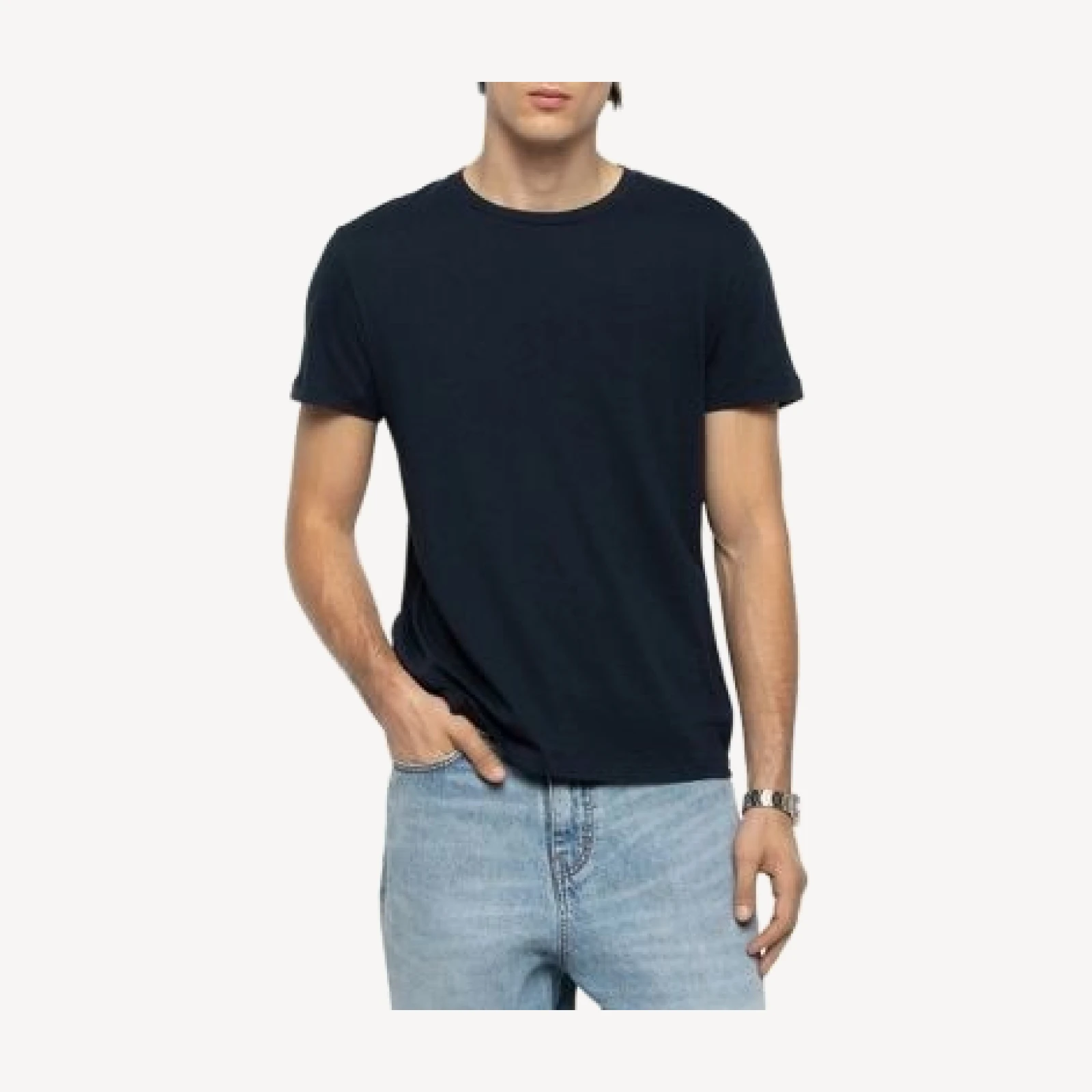 Zadig & Voltaire Cotton & Cashmere Crewneck T Shirt