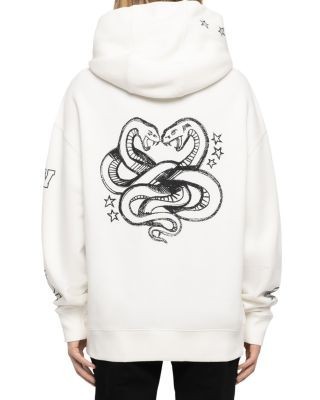 Zadig & Voltaire Cotton Sweela Rhinestone Logo Hoodie, photo 2