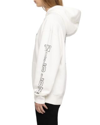 Zadig & Voltaire Cotton Sweela Rhinestone Logo Hoodie, photo 4