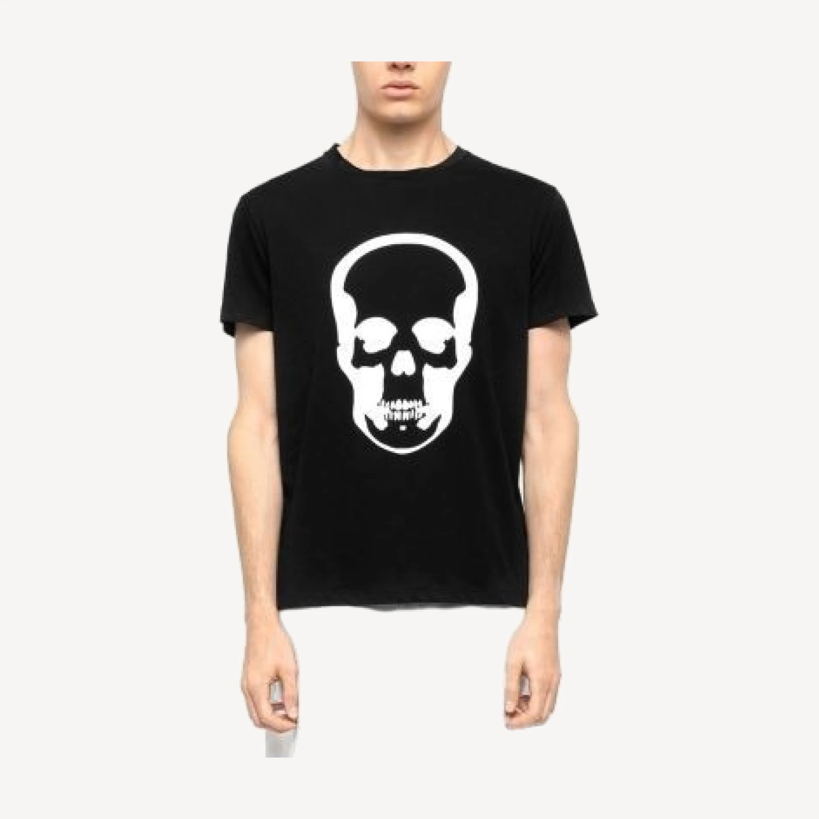 Zadig & Voltaire Thierry Cotton Skull Print Tee