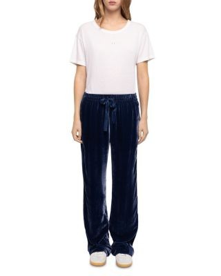 Zadig & Voltaire Poma Velvet Drawstring Pants
