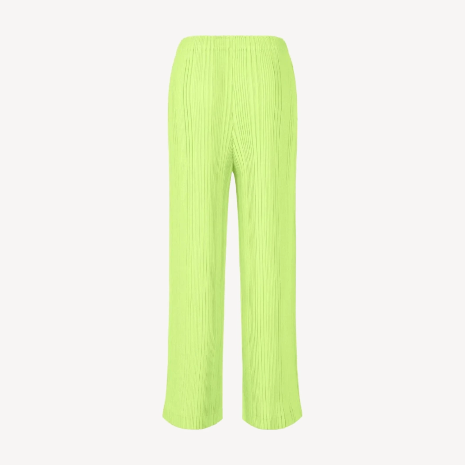 LINEN LIKE RIB PLEATS