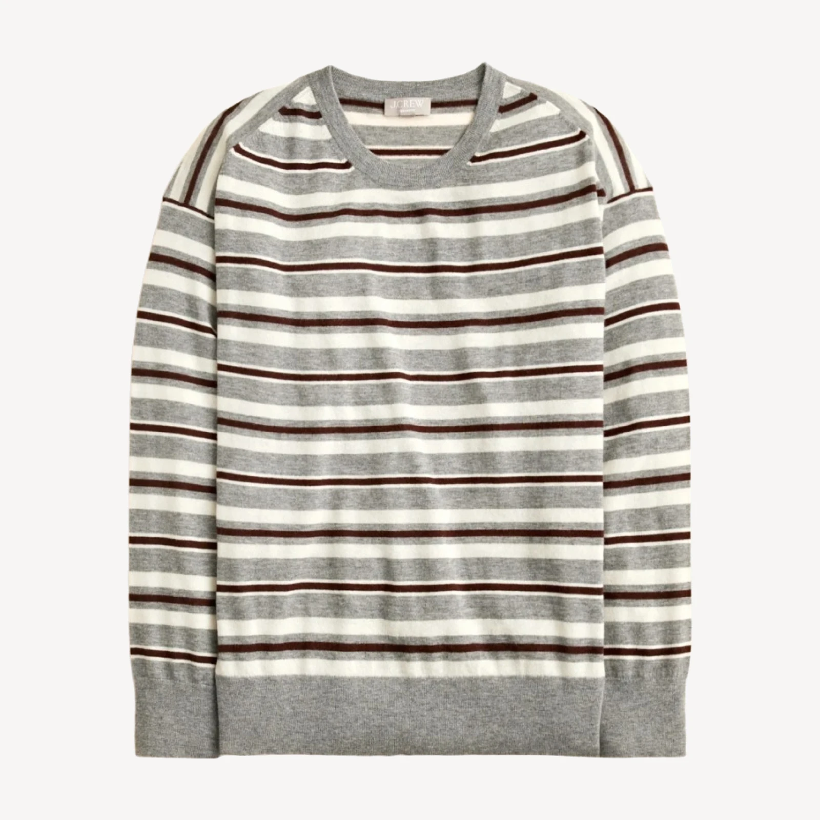 Featherweight cashmere relaxed crewneck sweater
