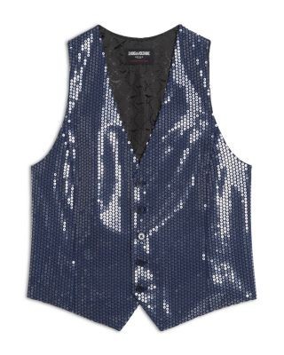 Zadig & Voltaire Emaux Sequin Waistcoat