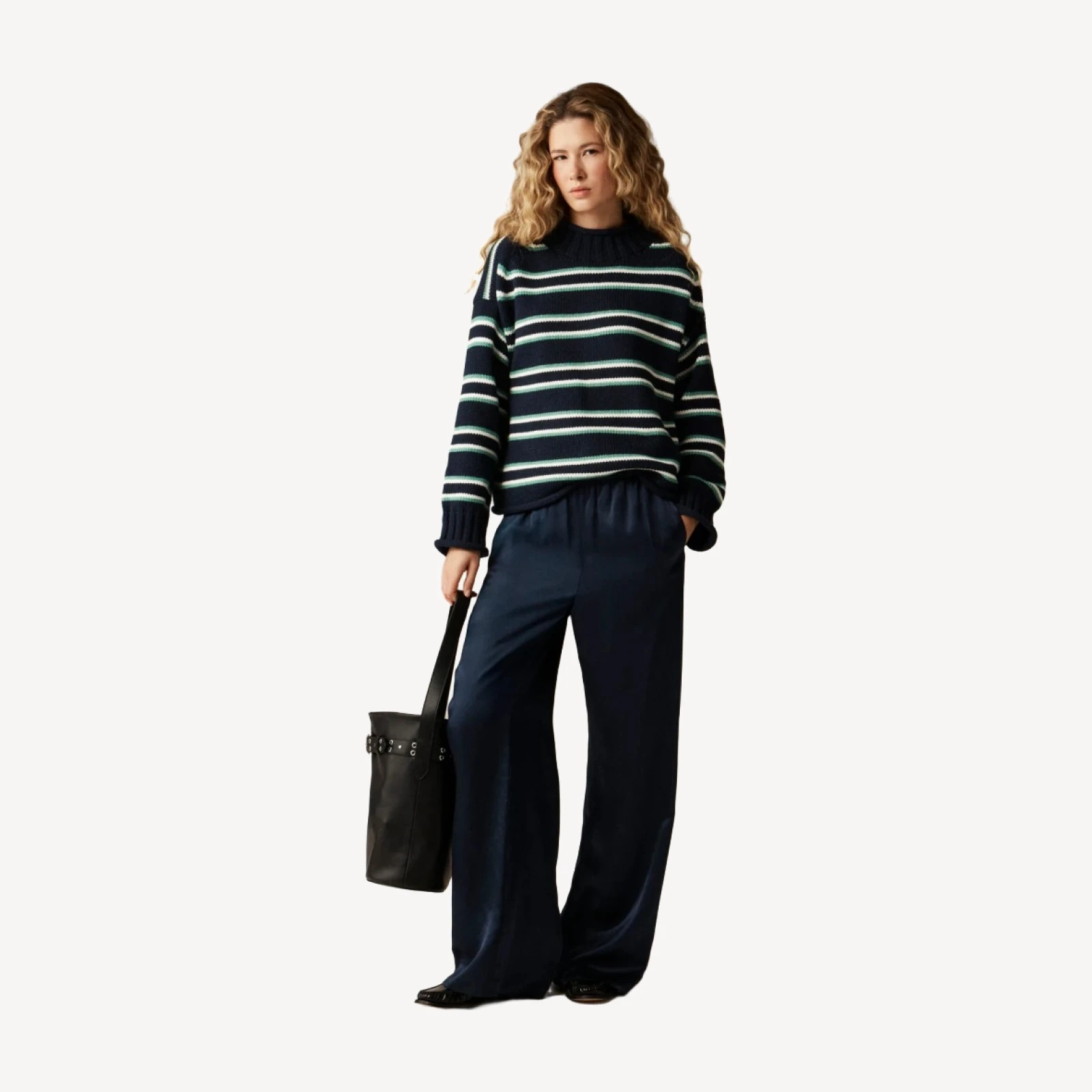 2025 Rollneck™ sweater in stripe