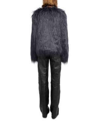 Zadig & Voltaire Freddie Faux Fur Coat