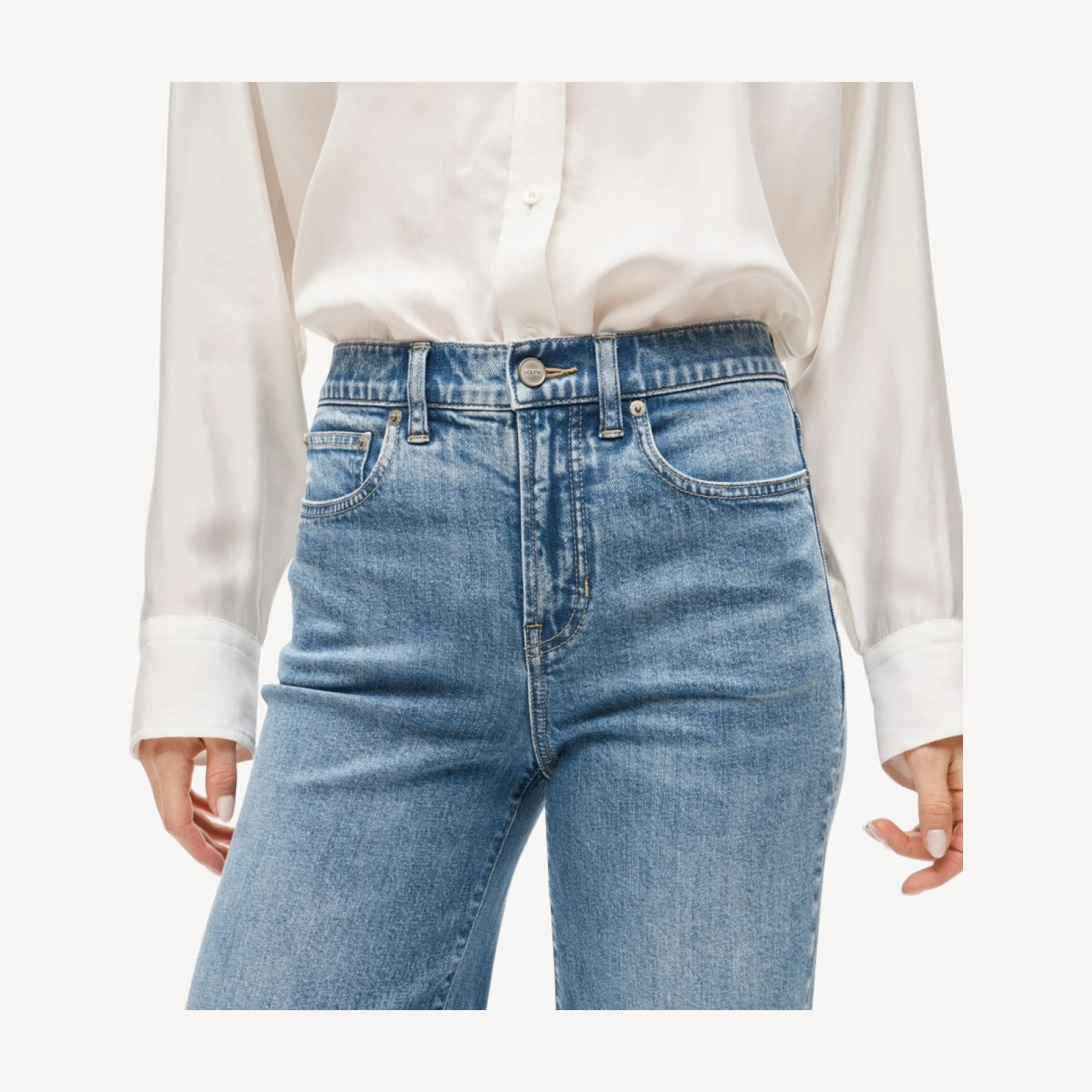 Denim trouser jean