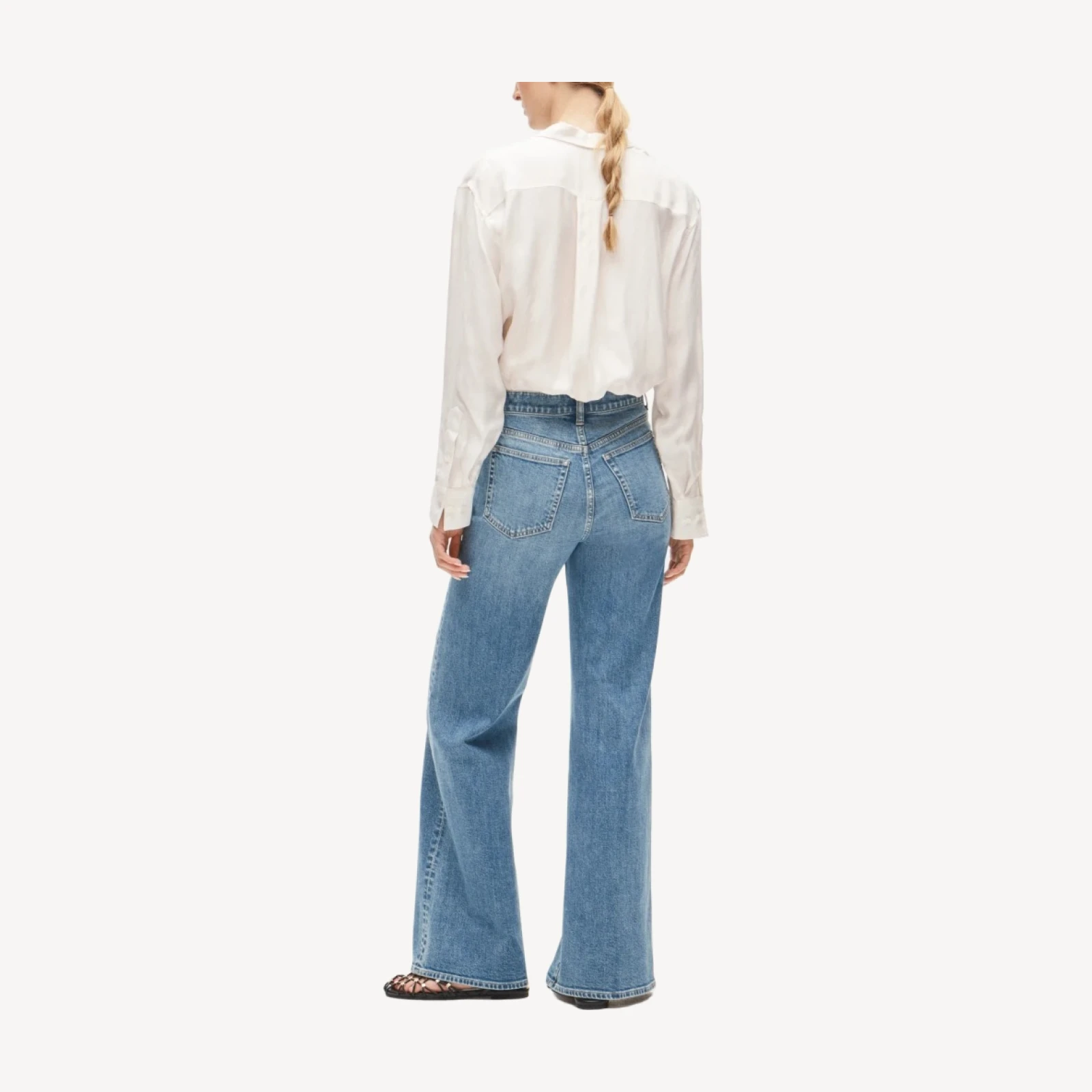 Denim trouser jean
