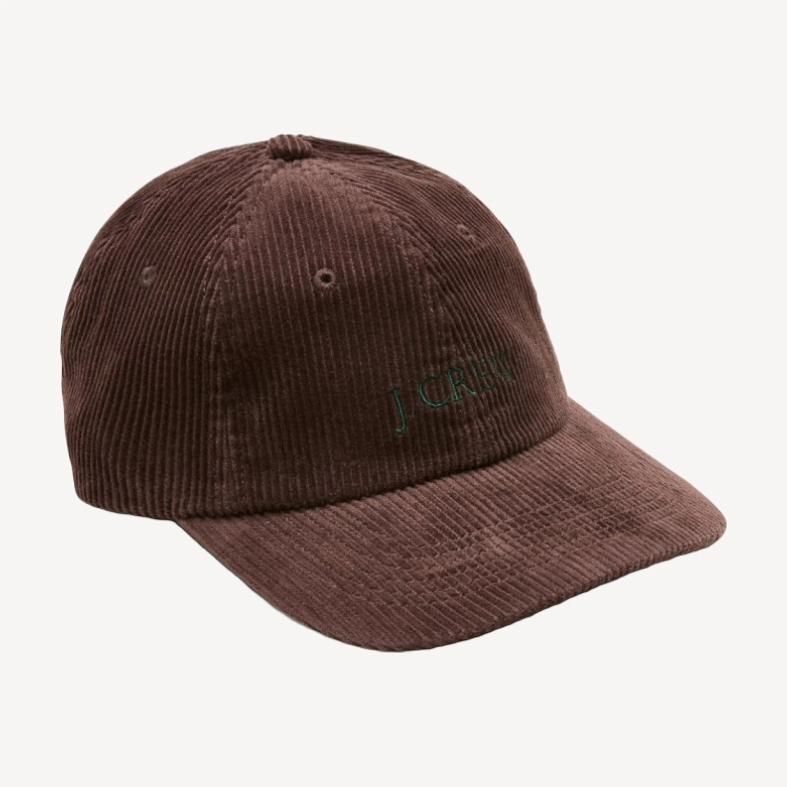 Cotton corduroy graphic trucker cap